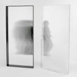 Kartell Only Me Spegel Kristall - Golvspeglar Klar