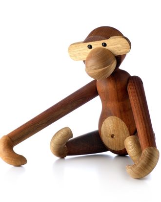 Kay Bojesen Apa Stor - Träfigurer Teak Trä