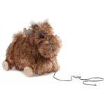 Kids Concept Edvin Älg Dragdjur - Gunghästar Plywood Brun