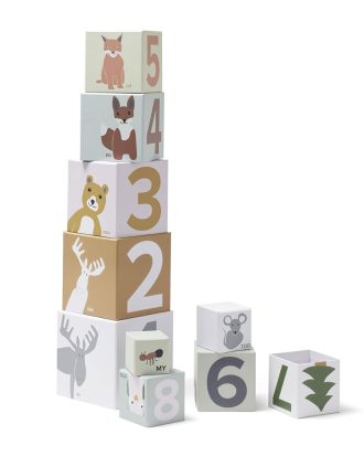 Kids Concept Edvin Kuber 1-10 - Leksaker Papp Multi