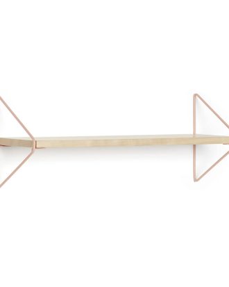 Kids Concept Vägghylla Metall/ Aprikos - Hyllor & Hyllsystem Järn Trä