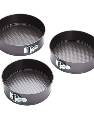 Kitchen Craft Springformar Set Med 3 - Bakformar Mix