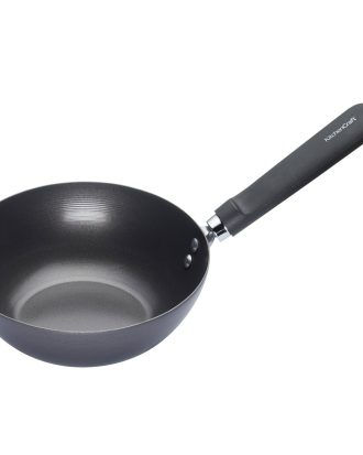 Kitchen Craft World Of Flavours Wokpanna 20 Cm - Wokpannor Kolstål Svart