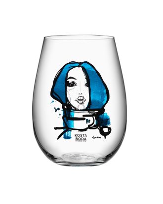 Kosta Boda All About You Tumbler 2-pack Miss You - Tumblerglas Glas Blå