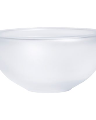 Kosta Boda Beans Skål – 2021 Frostad Vit - Konstglas Munblåst Glas Frostvit