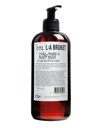 L:a Bruket 071 Wild Rose Flytande Tvål 450 Ml - Tvålar