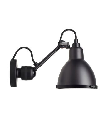 Dcw Éditions N°304 Classic Outdoor Seaside Vägglampa - Utomhusbelysning Glas Svart