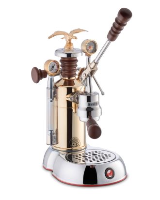 La Pavoni Esperto Competente Espressomaskin - Espressomaskiner & Tillbehör Mässing Guld
