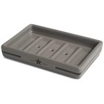 Lexington Earthenware Tvålfat - Tvålkoppar Keramik Mörkgrå