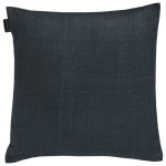 Linum Seta Kuddfodral 40x40 Cm Ink Blue - Prydnadskuddar & Fodral Silke / Siden Bläckblå