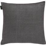 Linum Seta Kuddfodral 50x50 Cm Granite Grey - Prydnadskuddar & Fodral Silke / Siden Granitgrå