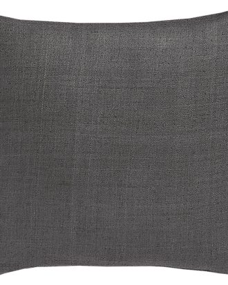 Linum Seta Kuddfodral 50x50 Cm Granite Grey - Prydnadskuddar & Fodral Silke / Siden Granitgrå