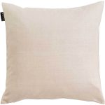 Linum Seta Kuddfodral 50x50 Cm Light Beige - Prydnadskuddar & Fodral Silke / Siden Ljusbeige