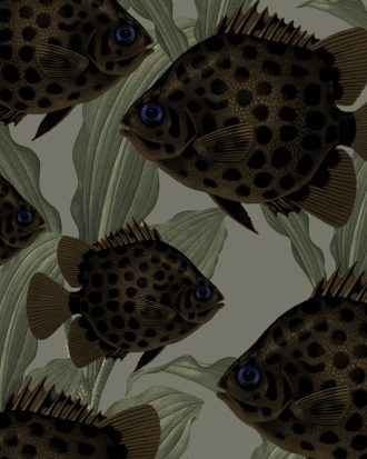 Lisa Bengtsson Håkan Tapet - Tapeter & Väggdekorer Non Woven Grön