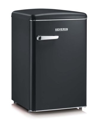Litet Kylskåp med frysfack Svart - Severin