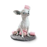 Lladro Chihuahua With Marshmallow - Porslinsfigurer Mix