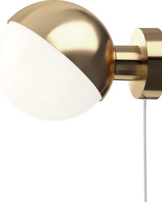Louis Poulsen Vl Studio Vägglampa Med Sladd 150 Mm - Vägglampor Mässing