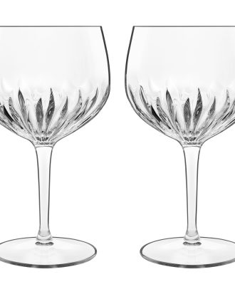 Luigi Bormioli Mixology Ginglas 2-pack - Martiniglas & Cocktailglas Kristallglas Klar