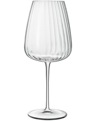 Luigi Bormioli Optica Bordeaux Rödvinsglas 70 Cl 4-pack - Vinglas Kristallglas Klar