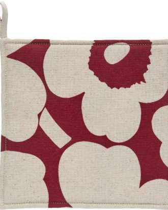 Marimekko Pieni Unikko Grytlapp Cotton / - Grytlappar & Grytvantar Bomull Röd