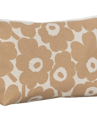 Marimekko Relle Mini Unikko Sminkväska - Necessärer & Sminkväskor Bomull Beige