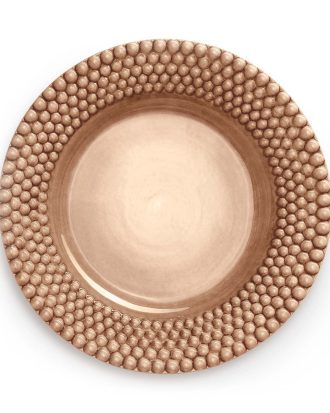 Mateus Bubbles Fat 42 Cm Cinnamon - Uppläggningsfat Keramik Kanel