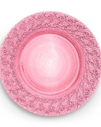 Mateus Lace Tallrik 32 Cm - Mattallrikar Keramik Rosa
