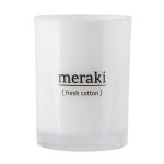 Meraki Doftljus 8x10,5 Cm Fresh Cotton - Doftljus Vit