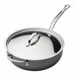 Meyer Hestan Nanobond Traktörpanna Med Lock 28 Cm/4,7 L - Traktörpannor & Sauteuser Rostfritt Stål