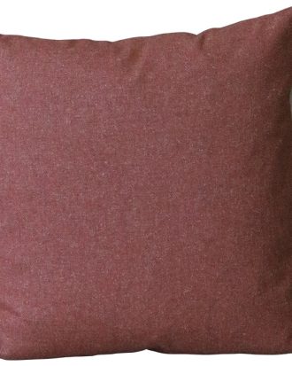 Mimou Retreat Kudde Återvunnen 50x50 Röd Lera - Prydnadskuddar & Fodral Ull Oxidgrön