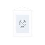 Moebe Frame Ram A4 - Fotoramar Aluminium Vit