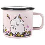 Muurla Moomin mugg 37 Cl Kram - Kaffekoppar Emalj Rosa