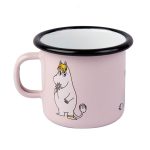 Muurla Mumin Retro Mugg Snorkfröken 25 Cl - Tekoppar Emalj Rosa
