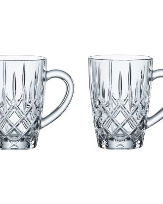 Nachtmann Noblesse Tekopp 35 Cl 2-pack - Tekoppar Kristallglas Klar