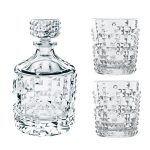Nachtmann Punk Set Karaff Och 2st Whiskyglas - Whiskeyglas & Cognacglas Klar