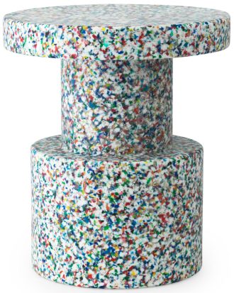 Normann Copenhagen Bit Pall / Sidobord Multi - Pallar Termoplast Vit