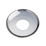 Nybro Crystal Ljusmanschett Ø 5,5 Cm Silverkant - Tillbehör ljusstakar & ljuslyktor Glas Klar