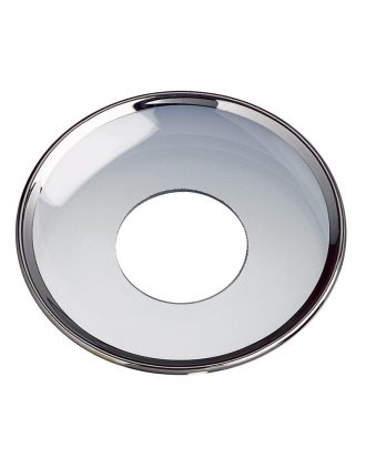 Nybro Crystal Ljusmanschett Ø 5,5 Cm Silverkant - Tillbehör ljusstakar & ljuslyktor Glas Klar