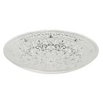 Nybro Crystal Piastrelle Fat 40 Cm - Kakfat, Tårtfat & Kupor Silver