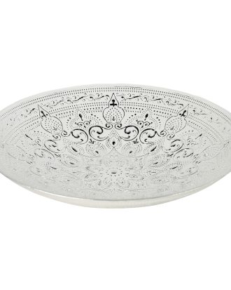 Nybro Crystal Piastrelle Fat 40 Cm - Kakfat, Tårtfat & Kupor Silver