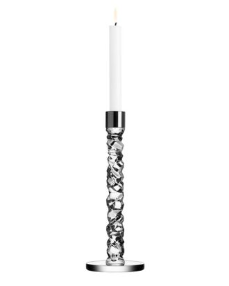 Orrefors Carat Ljusstake 29,7 Cm - Ljusstakar Rostfritt Stål Klar
