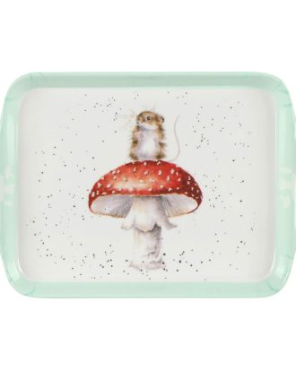 Portmeirion Wrendale Bricka 21x14 Cm He's A Fun-gi - Brickor Melamin Multi