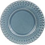 Potteryjo Daisy Assiett 22 Cm 2-pack - Assietter Lergods Dusty Blue