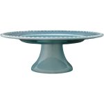 Potteryjo Daisy Kakfat 35 Cm - Kakfat, Tårtfat & Kupor Lergods Dusty Blue