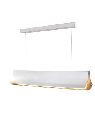 Dcw Éditions Respiro Pendel 3 /guld - Taklampor Aluminium Vit