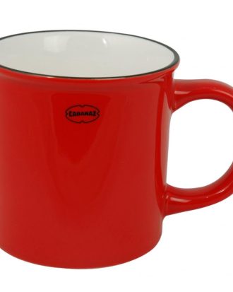 Mugg i retrostil Cabanaz - Röd
