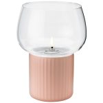 Rig-tig Hygge Hurricane Oljelampa - Fotogen- & Oljelampor Glas Rose