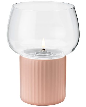 Rig-tig Hygge Hurricane Oljelampa - Fotogen- & Oljelampor Glas Rose