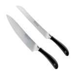 Robert Welch Signature Knivset Kockkniv + Brödkniv - Knivset Rostfritt Stål Svart