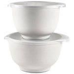 Rosti Margrethe Skålset 4 Delar Pebble White - Bunkar & skålar Melamin Pebble Vit